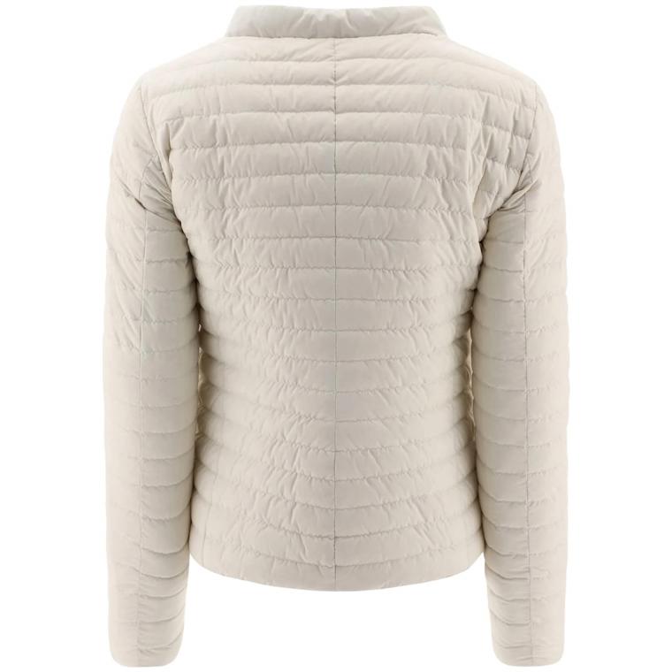 Herno Reversible Down Jacket, White/Grey